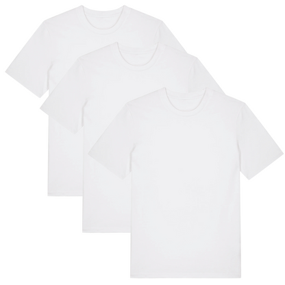 White 3-Pack Sweat proof T-Shirt